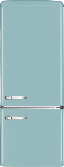 Amica KGCR 384150 T türkis Kühlkombi 