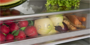 Amica EKGCS 387950 EB-Kühlkombi 