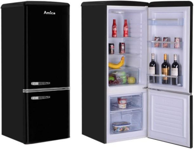 Amica KGCR 384150 S sw Kühlkombi 