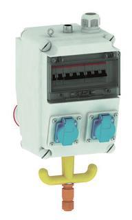 Bals Hängeverteiler IP44 2xSteck. 574420 