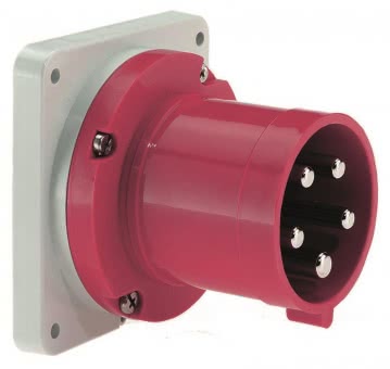 BALS CEE Flanschgerätestecker 63A   2837 