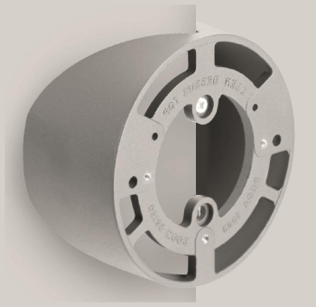 BEGA Eckbock silber               10409A 