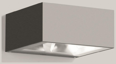 BEGA Wandfluter silber 4000K    22383AK4 