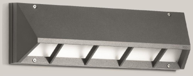 BEGA Wandleuchte silber 3000K   22395AK3 