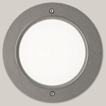 BEGA Wandeinbauleuchte silber   24011AK4 