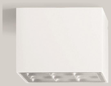BEGA Deckenaufbauleuchte weiß   24058WK4 