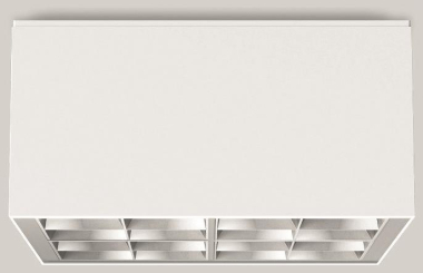 BEGA Deckenaufbauleuchte wei    24059WK4 