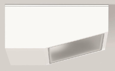 BEGA Deckenaufbau-Tiefstrahler  24090WK4 