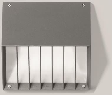 BEGA Wandleuchte silber         24221AK4 