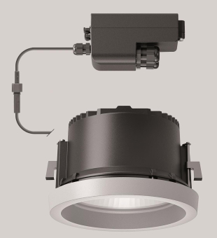 Bega Deckeneinbau-Tiefstrahler  24635WK4 