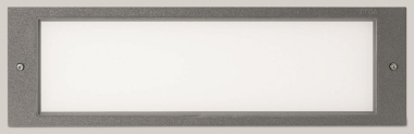 BEGA Einbauleuchte silber 3000K 33156AK3 