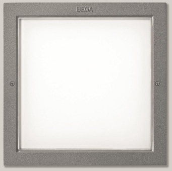 BEGA Einbauleuchte silber       33296AK3 