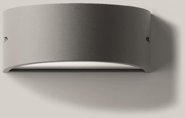 BEGA Wandleuchte 3000K silber   33334AK3 