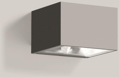 BEGA Wandfluter silber 4000K    33389AK4 