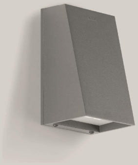 BEGA Wandleuchte silber 4000K   33814AK4 