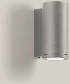 BEGA Wandleuchte 3000K silber   66655AK3 