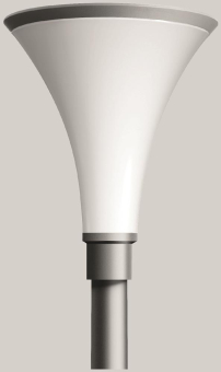 BEGA E-Aufsatzleuchte silber    77121AK3 