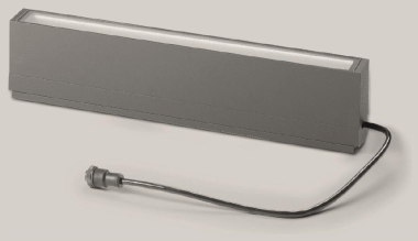 BEGA E-Fassadenleuchte silber   77156AK4 