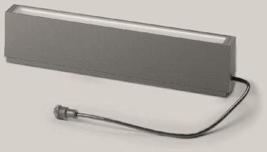 BEGA E-Fassadenleuchte silber   77156AK3 