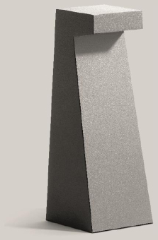 BEGA Gartenleuchte silber       77276AK3 