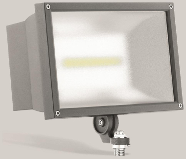 BEGA Scheinwerfer silber 3000K  77427AK3 