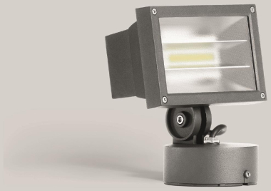 BEGA Scheinwerfer 4000K silber  77536AK4 