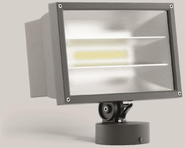 BEGA Scheinwerfer silber 3000K  77584AK3 