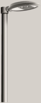 BEGA Aufsatzleuchte silber      77858AK4 