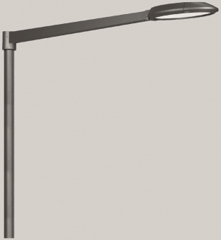 BEGA E-Aufsatzleuchte silber    77950AK3 