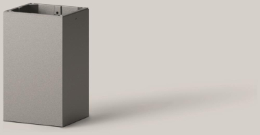 BEGA Pollerleuchtenrohr silber    84001A 