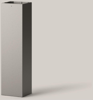BEGA Pollerleuchtenrohr silber    84003A 