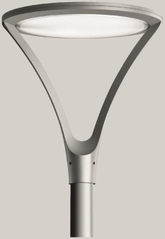 BEGA E-Aufsatzleuchte silber    84120AK3 