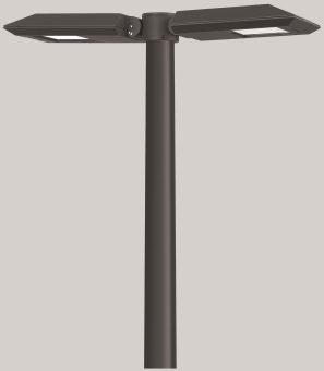 BEGA Aufsatzleuchtedoppelt,      84253K3 