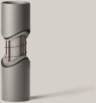 BEGA E-Pollerleuchtenrohr D:265mm 84623A 