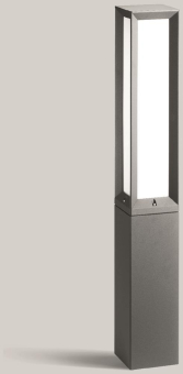 BEGA Pollerleuchte silber       84667AK4 