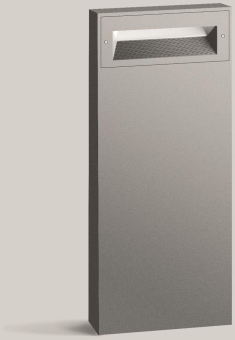 BEGA Pollerleuchte silber       84672AK4 