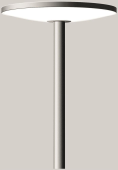 BEGA Aufsatzleuchte silber      88100AK4 