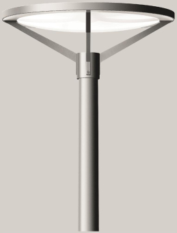 BEGA E-Aufsatzleuchte silber    88260AK3 