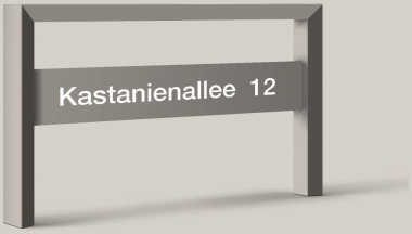 BEGA E-Hinweisleuchte silber    99069AK3 