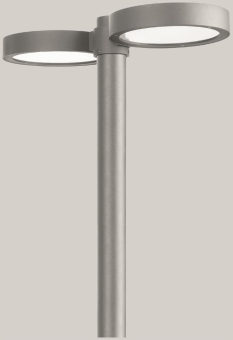 BEGA Aufsatzleuchte silber      99403AK3 