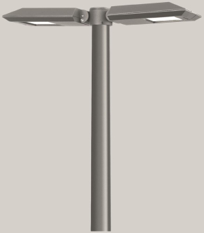 BEGA Aufsatzleuchte silber      99447AK4 