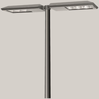 BEGA E-Aufsatzleuchte silber    99534AK3 