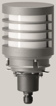 BEGA Pollerleuchtenkopf silber  99770AK3 