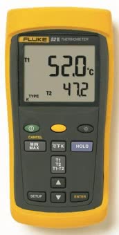Fluke 52-2 50HZ Thermometer 2-Kanal 