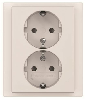 BJ SCHUKO  Doppelsteckdose  202 EUJB-884 