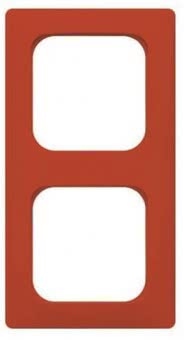 BJ Abdeckrahmen rt RAL3020 2512-217K-103 