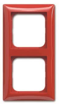 BJ Rahmen 2-fach rot            1722-917 