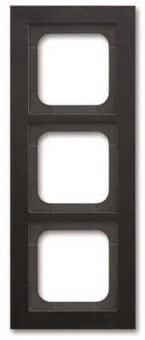 BJ Abdeckrahmen schwarz matt    1723-275 