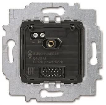 BJ Busch-powerDock Einsatz USB    6473 U 