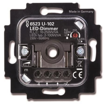 BJ Busch-Dimmer Einsatz UP    6523 U-102 